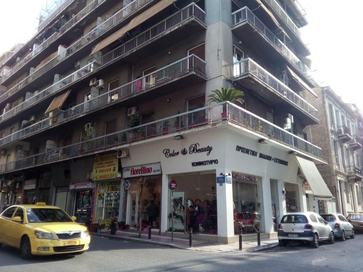 New Studio Next To Metro For 2 People Athens Exterior photo